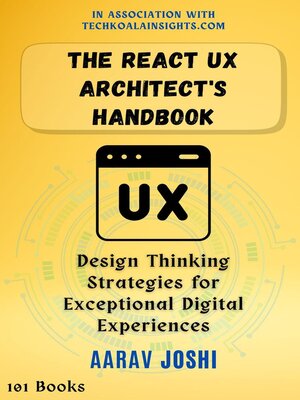 cover image of The React UX Architect's Handbook